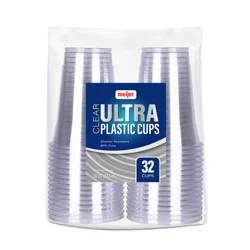 MEIJER PLASTIC CUP CLEAR
