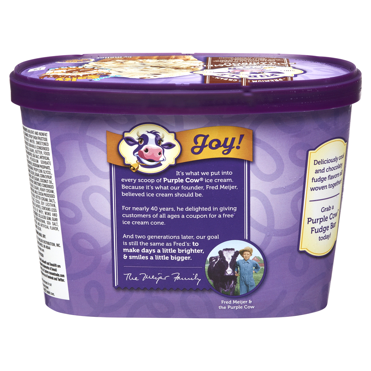 Purple Cow Caramel Caribou Ice Cream 1.5 qt Shipt