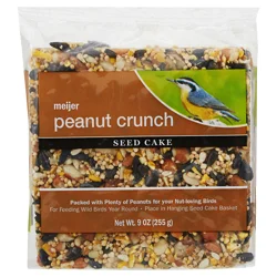Meijer Peanut Crunch Seed Cake, 9 oz