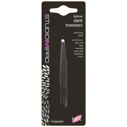 Studio M Pro Deluxe Slant Tweezers