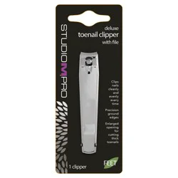 Studio M Pro Deluxe Toenail Clipper With File