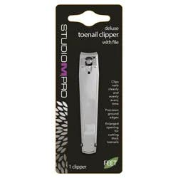 Studio M Pro Deluxe Toenail Clipper With File
