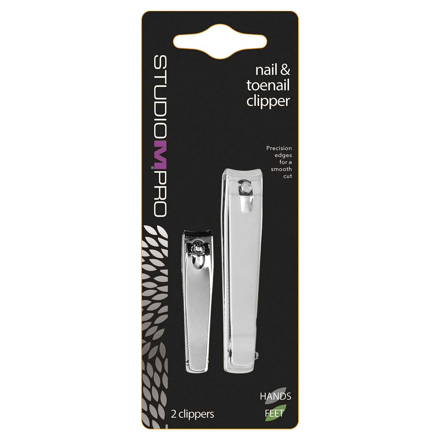 slide 1 of 1, Studio M Nail and Toenail Clipper, 2 ct