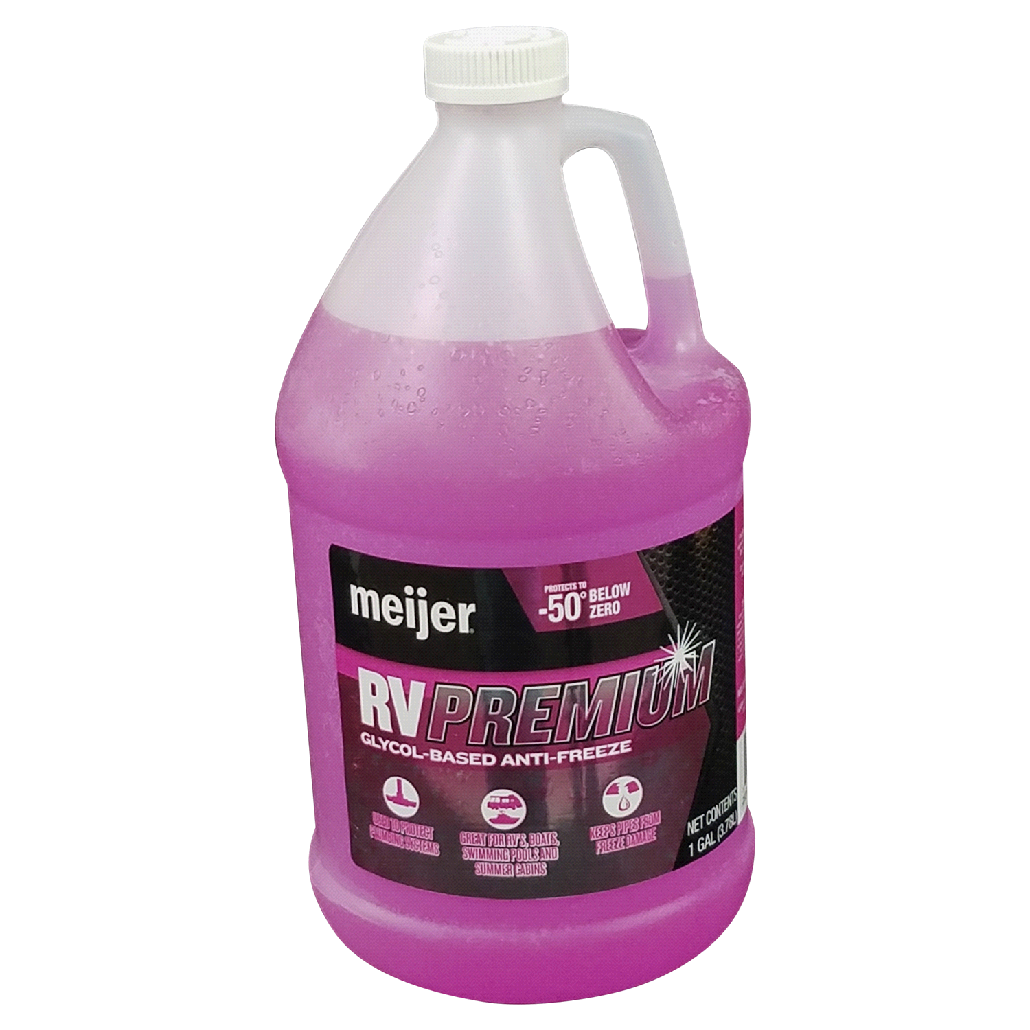 slide 1 of 1, Meijer RV Premium Glycol-Based Anti-Freeze, 1 gal