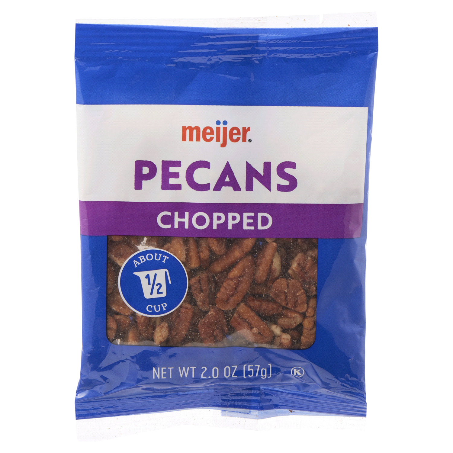 slide 1 of 2, Meijer Chopped Pecans, 2 oz, 2 oz