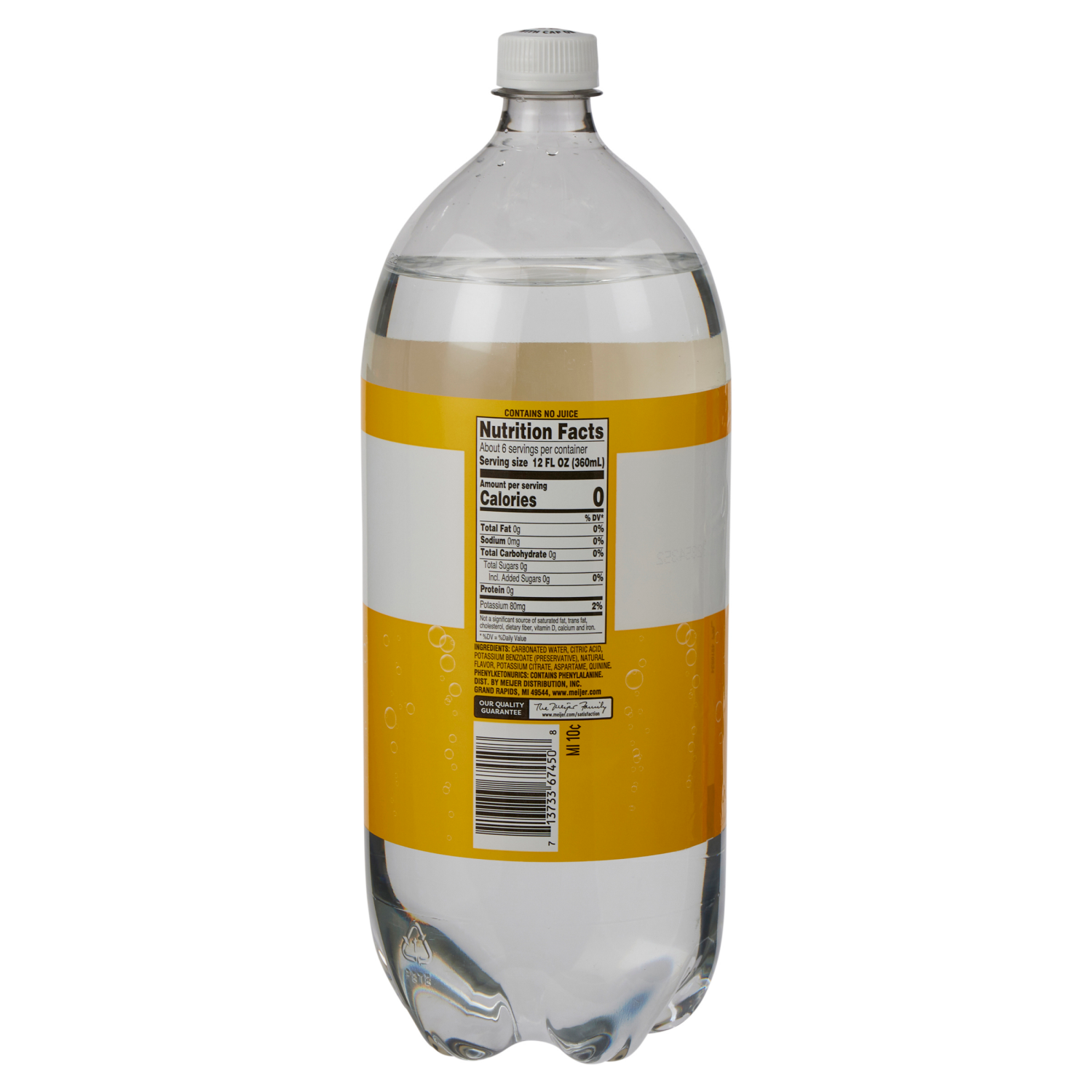 slide 5 of 8, Meijer Diet Tonic Water - 2 liter, 2 liter