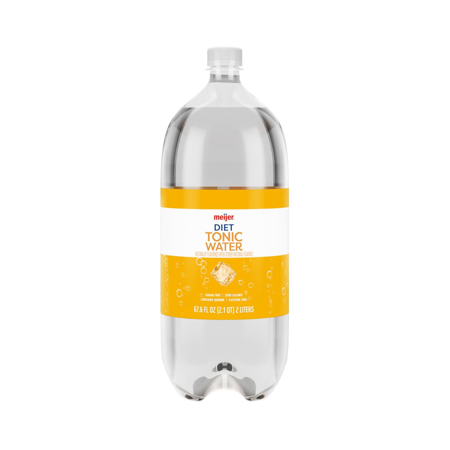slide 1 of 8, Diet Tonic Water, 2 L, 2 liter