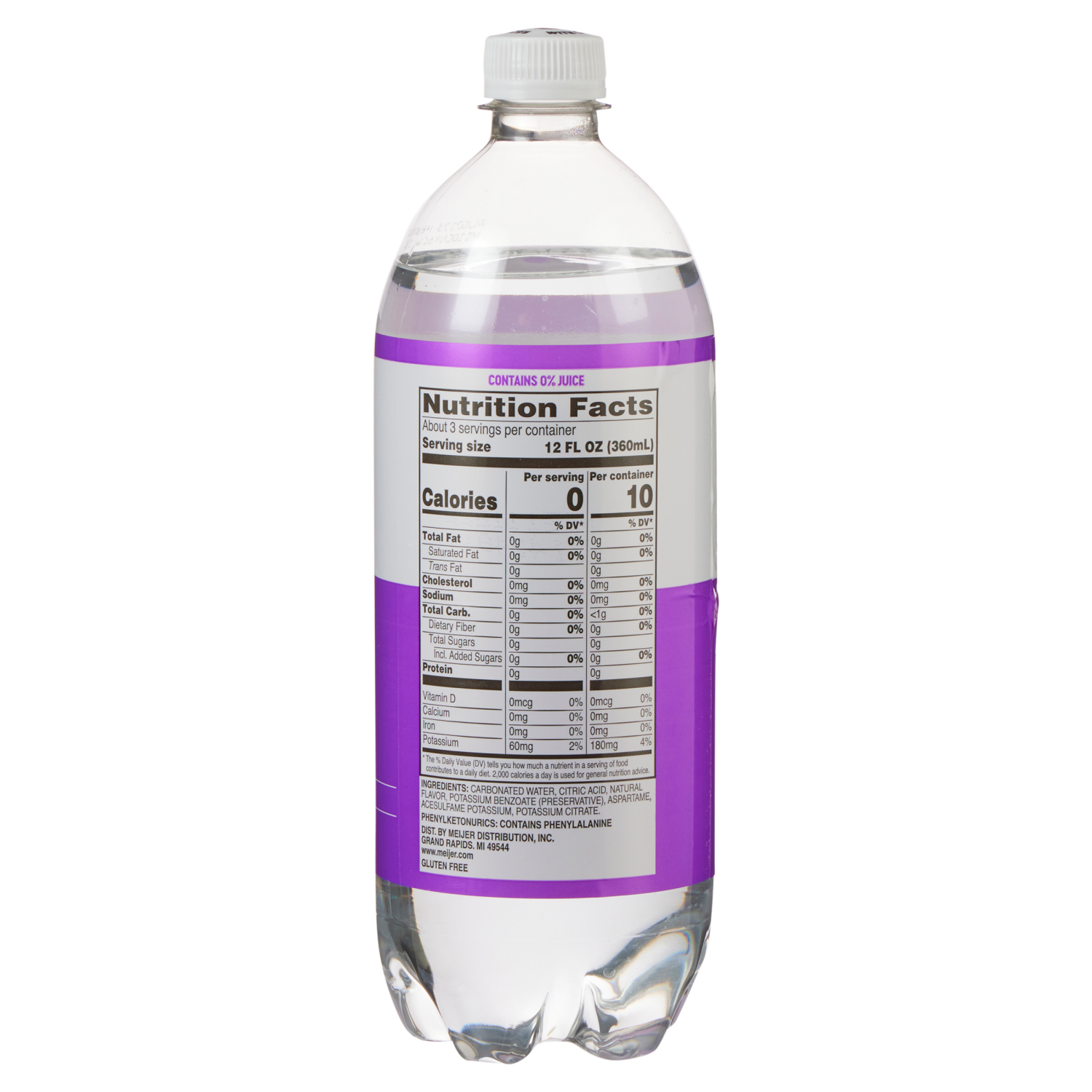 slide 2 of 4, Meijer Black Cherry Crystal Quenchers 1L, 1 liter