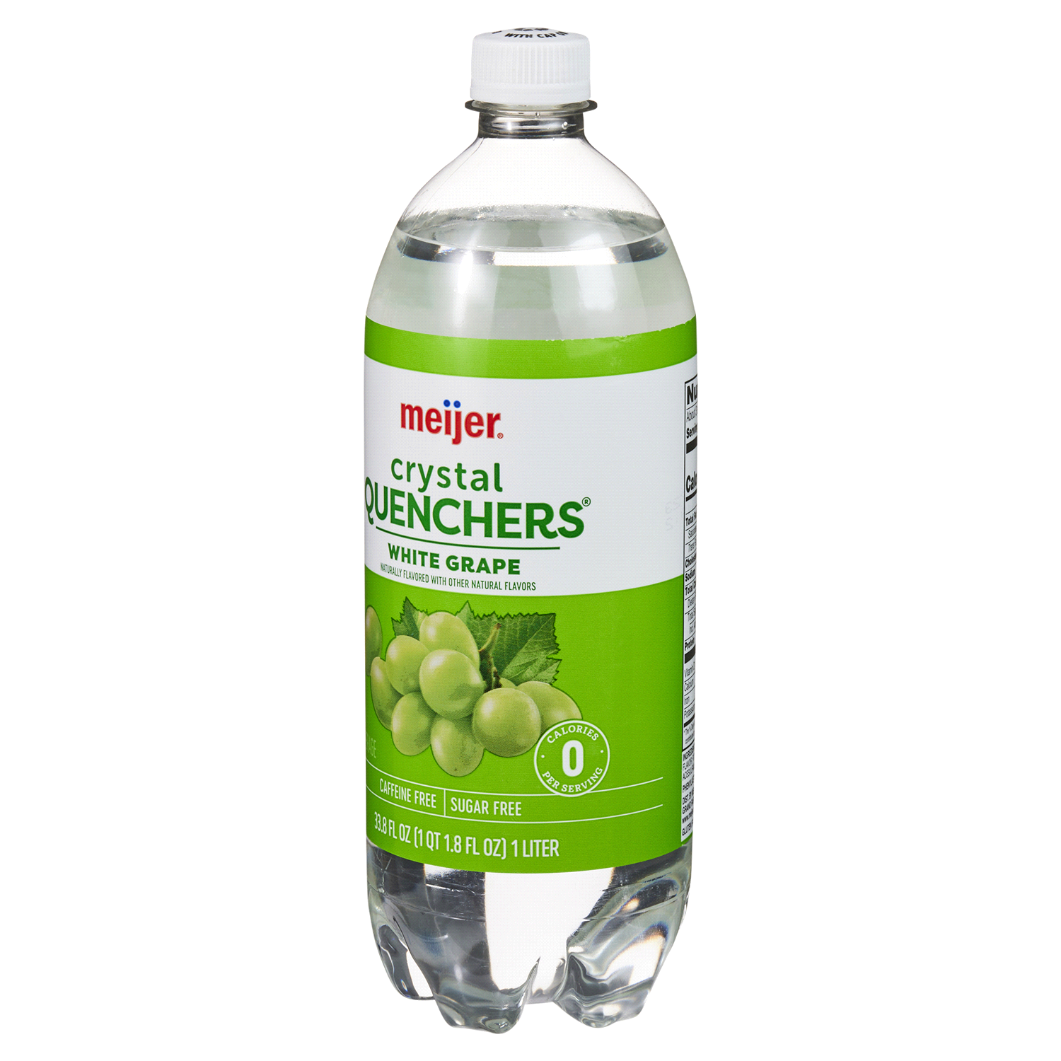 slide 4 of 5, Meijer White Grape Crystal Quenchers - 1 liter, 1 liter