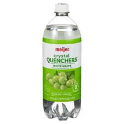 Meijer White Grape Crystal Quenchers - 1 liter
