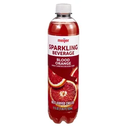 Meijer Blood Orange Sparkling Beverage, 17 oz
