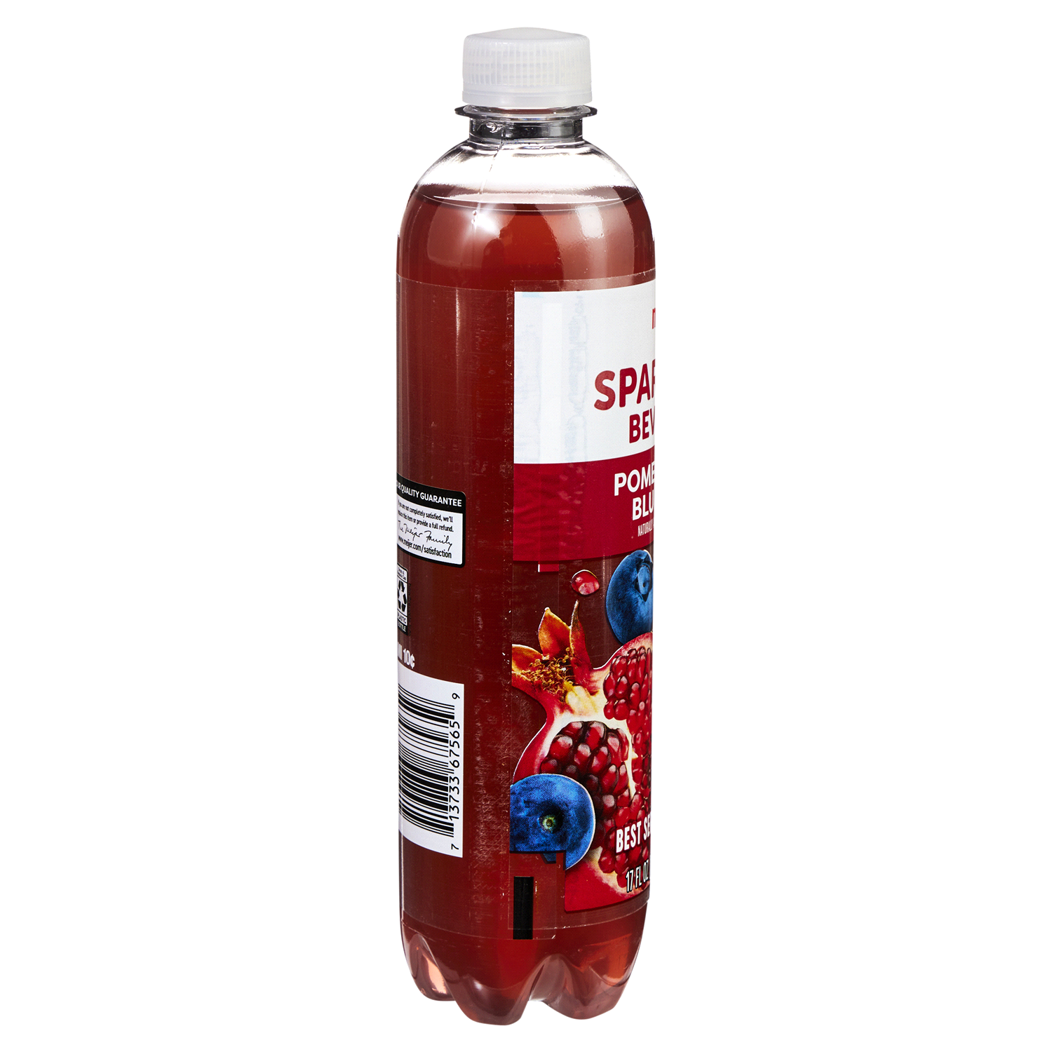 slide 2 of 5, Meijer Sparkling Pomegranate Blueberry Beverage- 17 oz, 17 oz