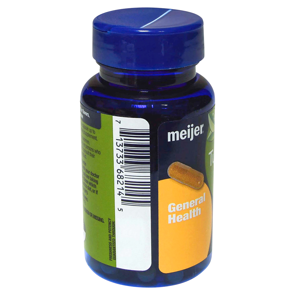 slide 3 of 4, Meijer Turmeric Capsules, 60 ct; 500 mg