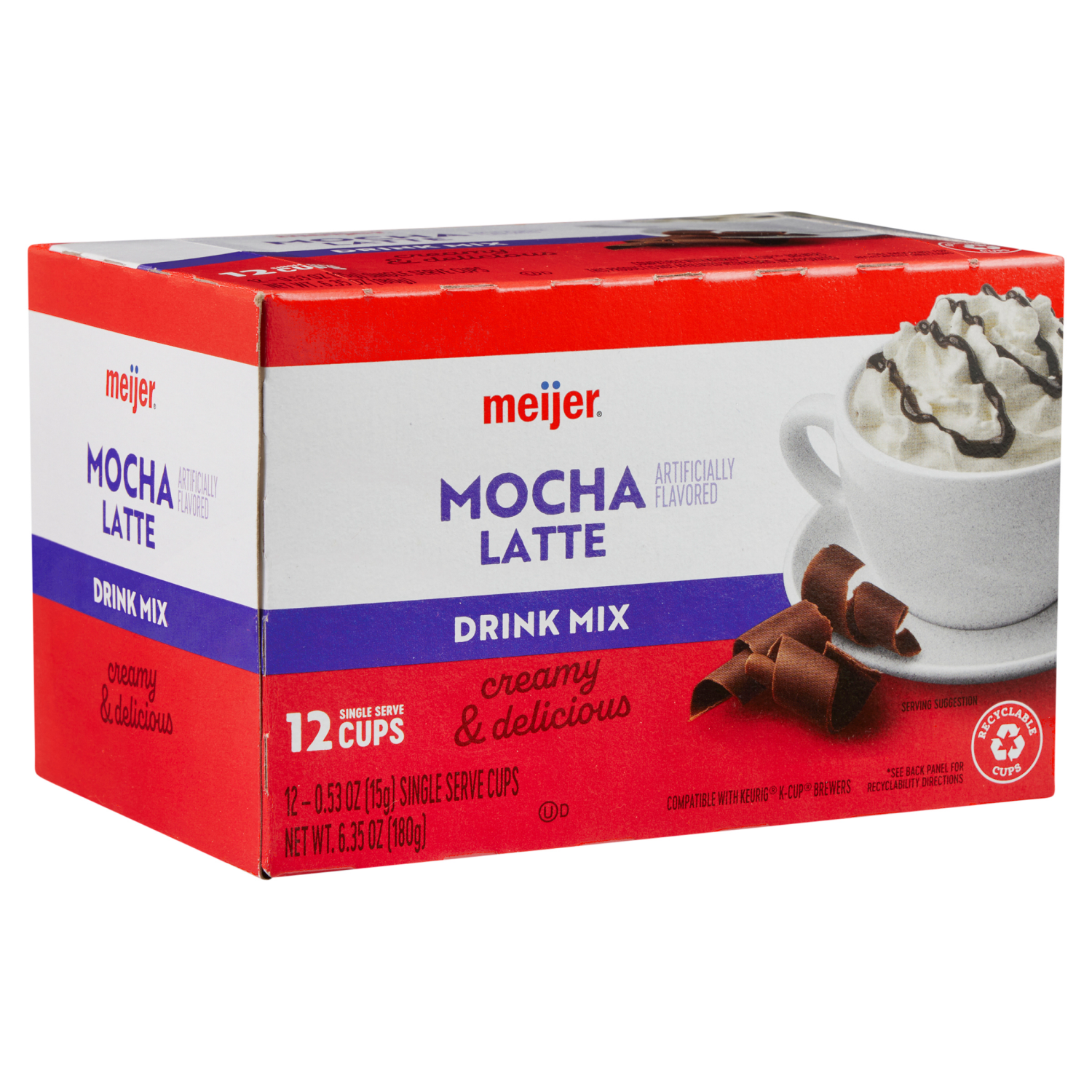 slide 4 of 5, Meijer Mocha Latte Coffee Pods - 12 ct, 12 ct