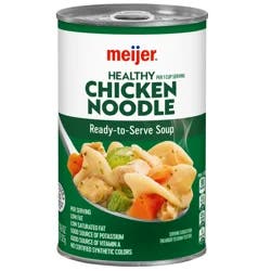 Meijer Healthy Chicken Noodle Soup, 18.6 Oz