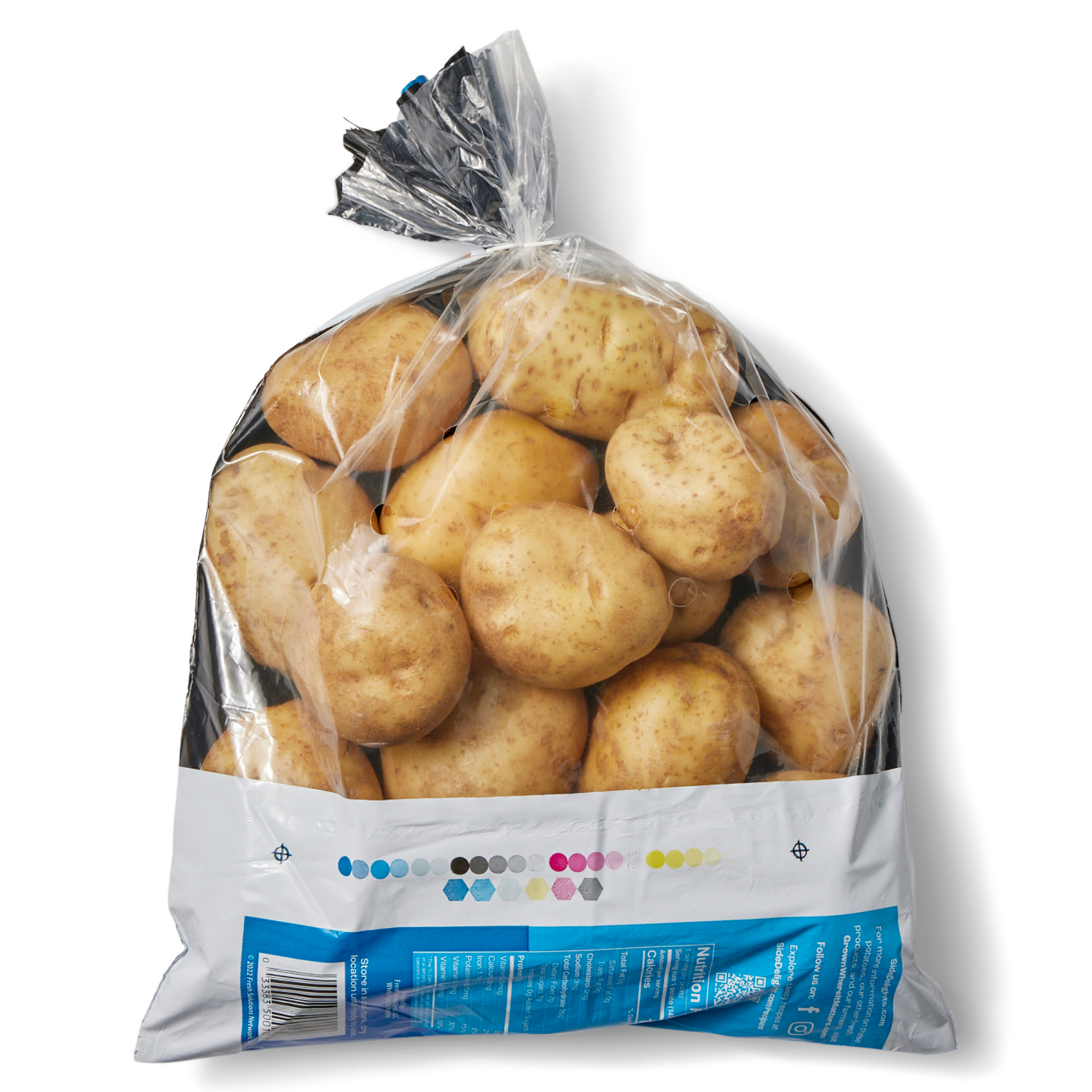 slide 1 of 3, Round White Potatoes, 5 lbs, 5 lb