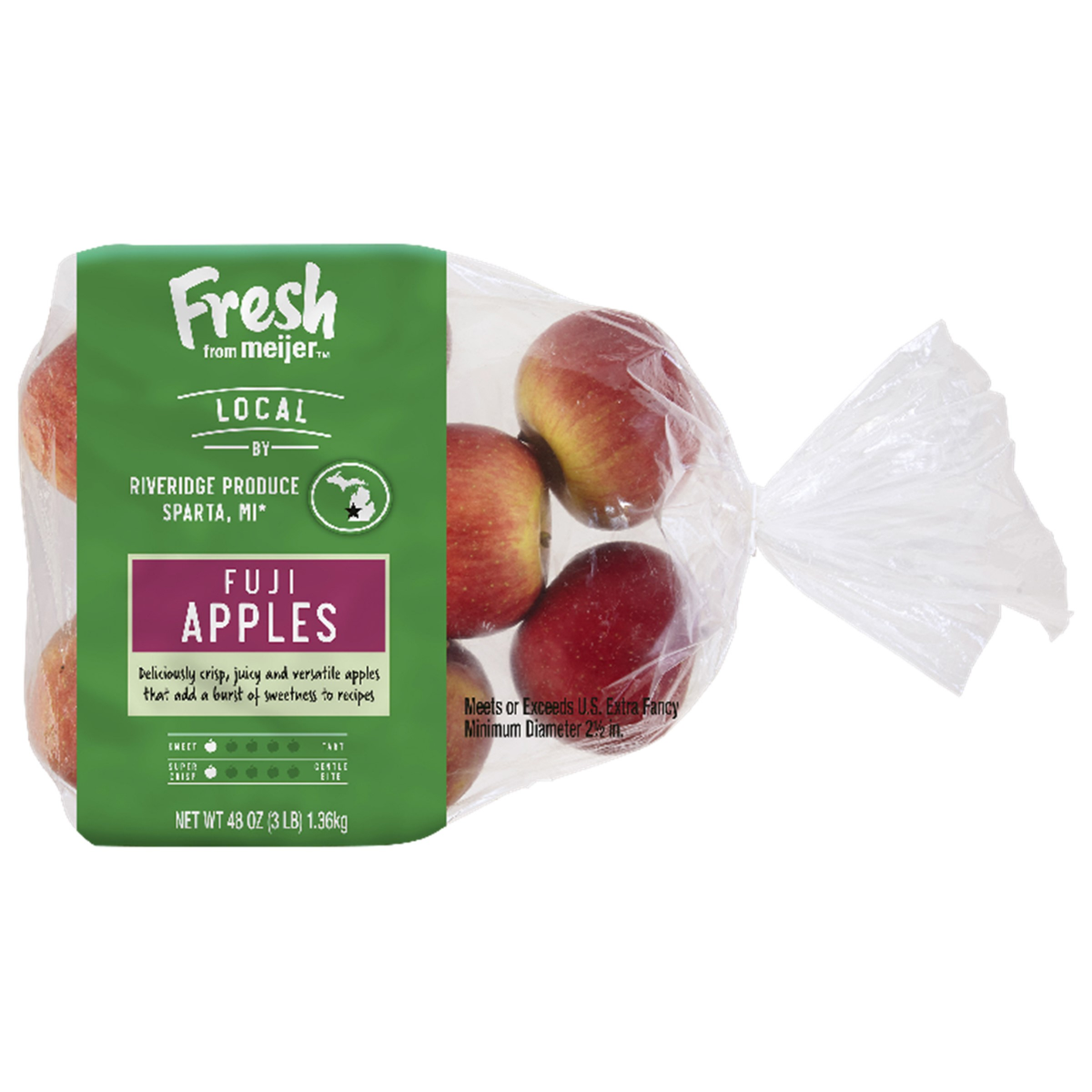 slide 1 of 9, Fuji Apples, 3 lb, 3 lb