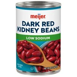 Meijer Reduced Sodium Dark Red Kidney Beans