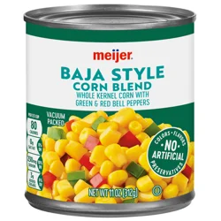 Meijer Canned Baja Blend Corn, 11 Oz