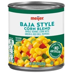 Meijer Canned Baja Blend Corn, 11 Oz
