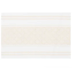 Room & Retreat Diamond Center Stripe Placemat Light Natural, 13 in x 20 in