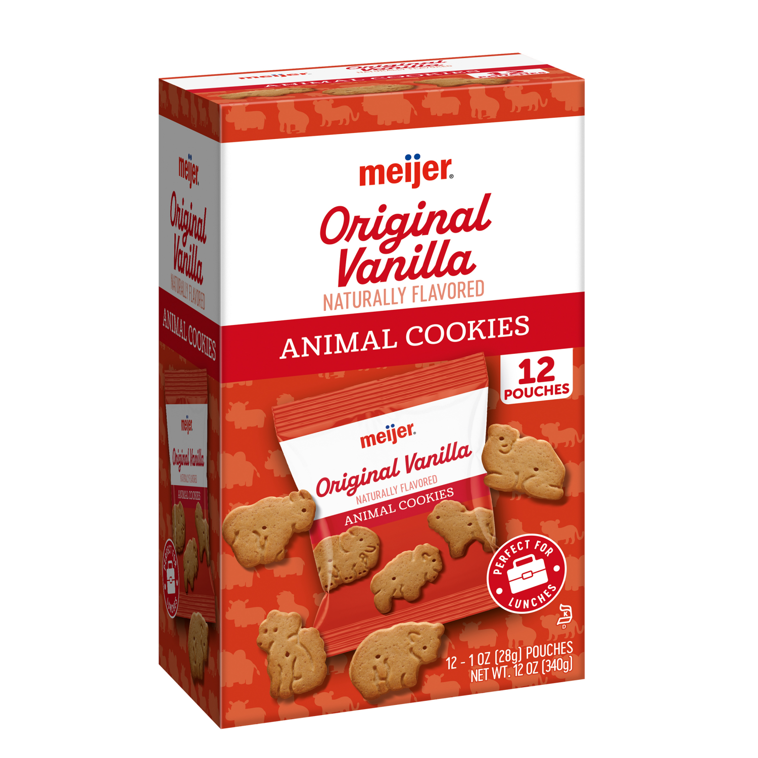 slide 5 of 8, Meijer Animal Cookie Vanilla Original, 12 oz