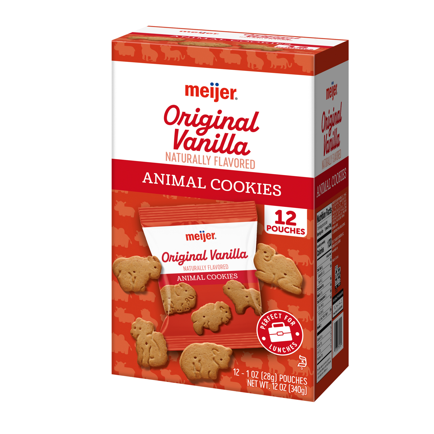 slide 6 of 8, Meijer Animal Cookie Vanilla Original, 12 oz