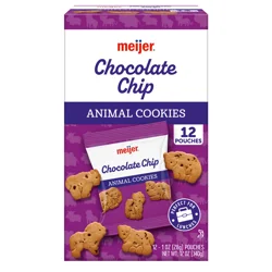 Meijer Animal Cookie Choc Chip