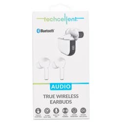 Techcellent TWS stick ear bud - White
