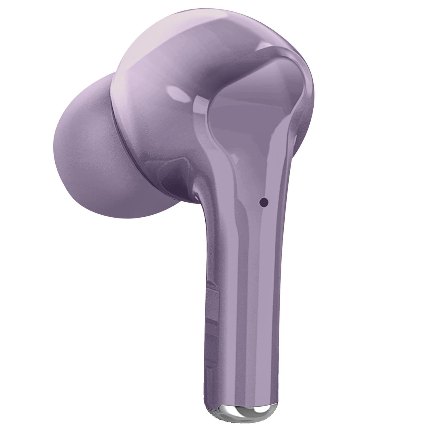 slide 2 of 2, Techcellent TWS stick ear bud Purple, 1 ct