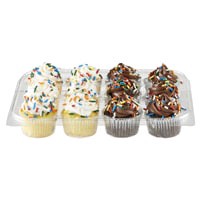 slide 7 of 13, Fresh from Meijer Mini Cupcakes Celebration 12 count, 16 oz