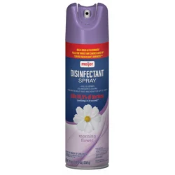 Meijer Disinfecting Spray, Morning Flower, 19 Oz