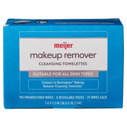 Meijer Makeup Rmvr Wipe Bulk Box 150 Ct
