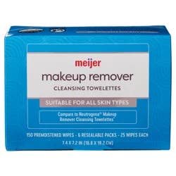 Meijer Makeup Rmvr Wipe Bulk Box 150 Ct