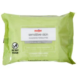 Meijer Makeup Rmvr Wipe Sensitive 25 Ct