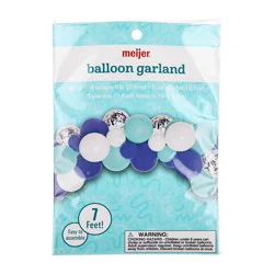 Meijer Balloon Garland Blue