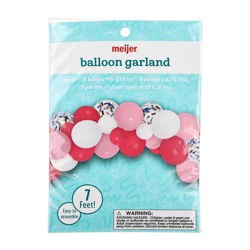 Meijer Balloon Garland Pink