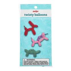 Meijer Twisty Balloons With Pump