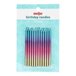 Meijer Birthday Candles Iridescent 12ct