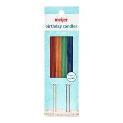 Meijer Birthday Candles Sparkling 18ct