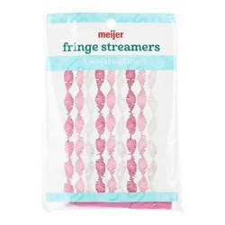 Meijer Party Fringe Streamers