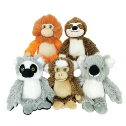 Meijer Mini Bark Buddies 6" Plush Dog Toy In Assorted Styles