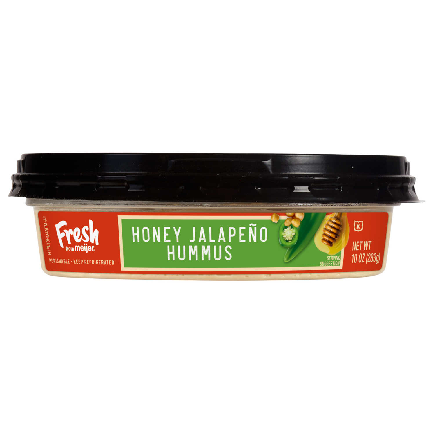slide 3 of 3, Fresh from Meijer Honey Jalapeno Hummus, 10 oz., 10 oz