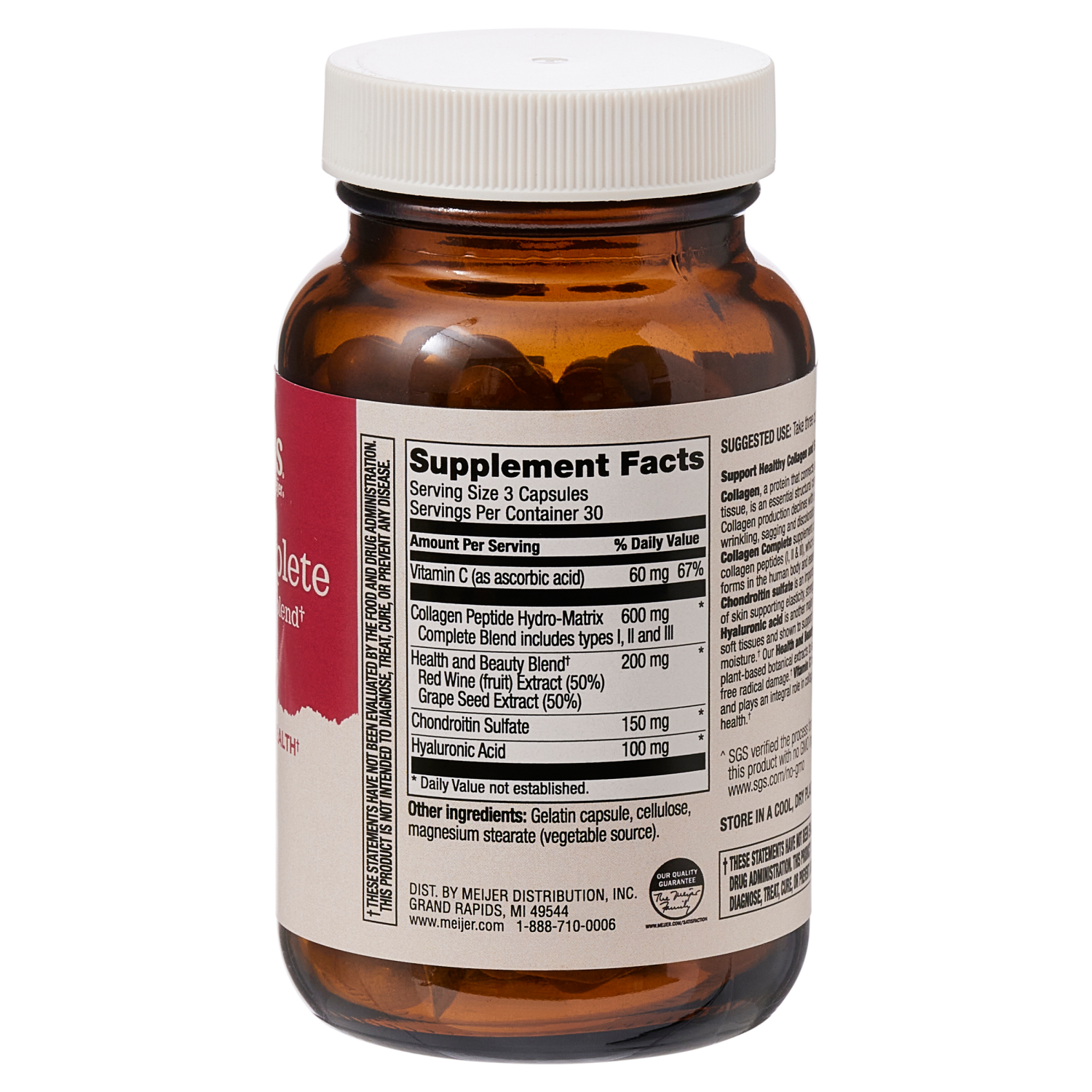 slide 2 of 2, True Goodness Complete Collagen Peptide, 90 ct