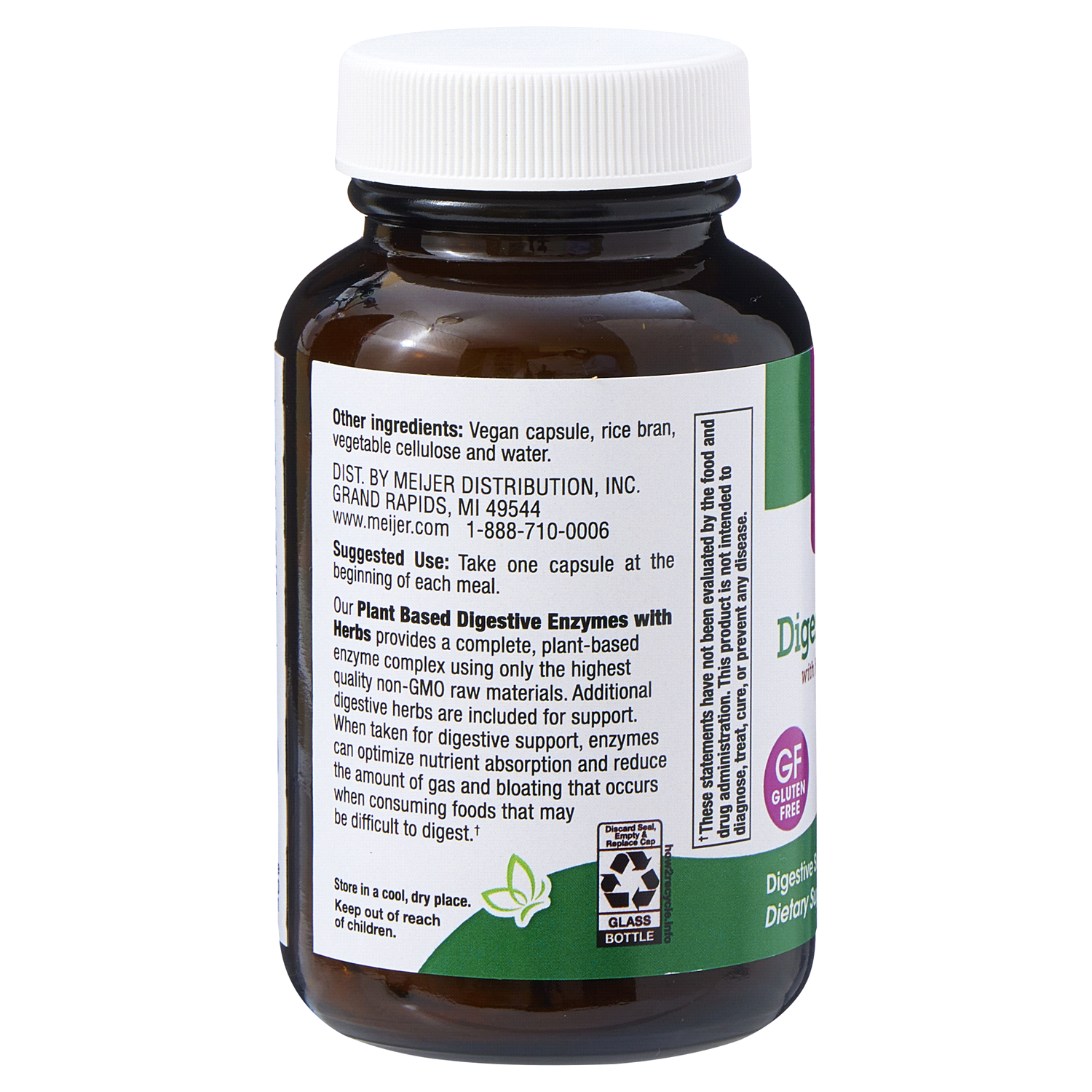 slide 2 of 3, True Goodness Digestive Enzymes 706, 90 ct