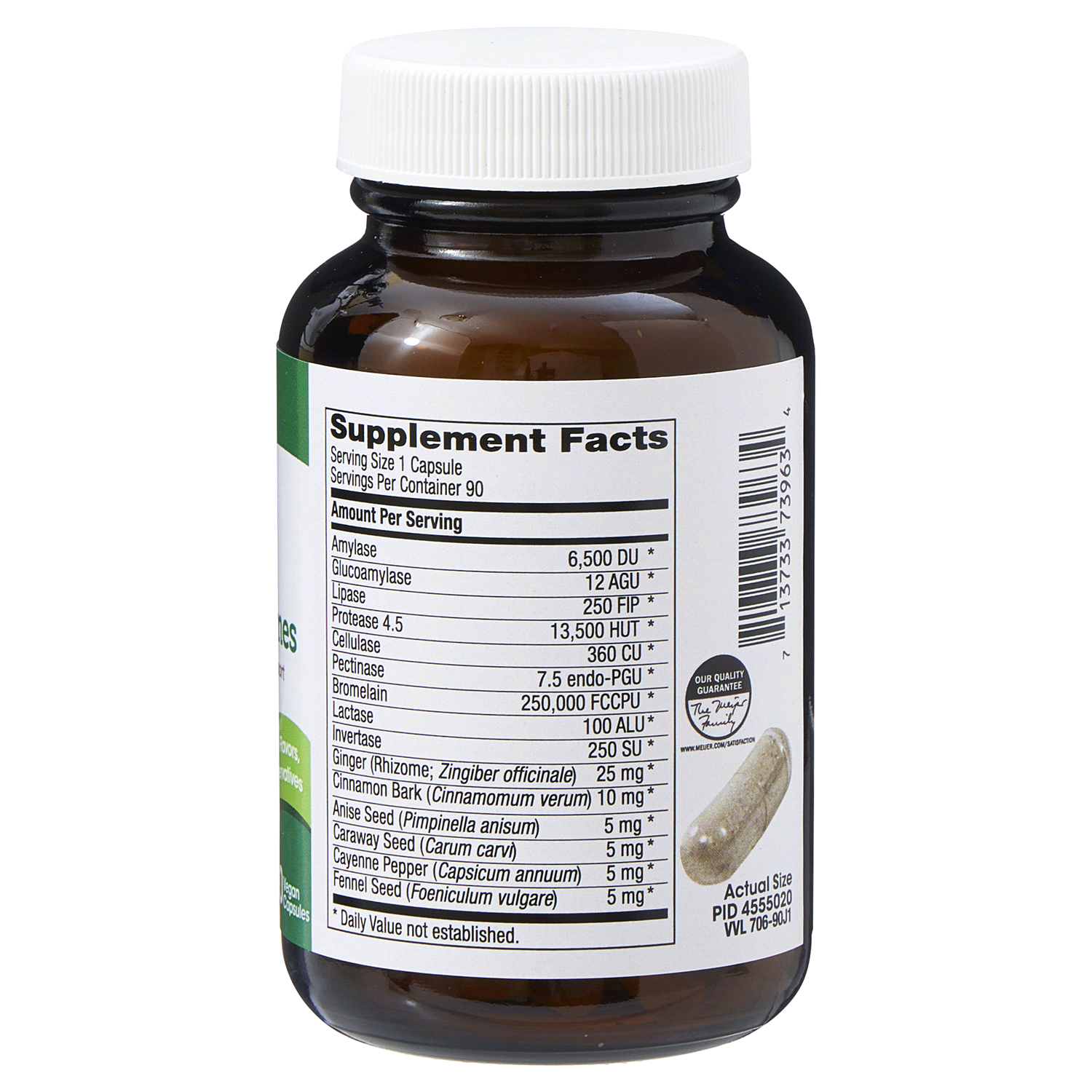 slide 3 of 3, True Goodness Digestive Enzymes 706, 90 ct