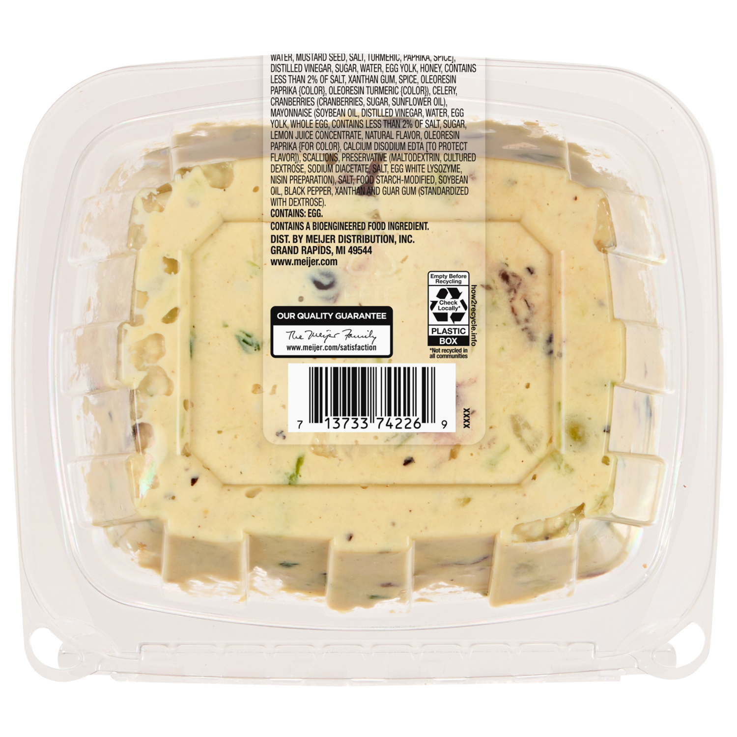 slide 2 of 5, Fresh from Meijer Honey Mustard Chicken Salad, 8 oz., 8 oz