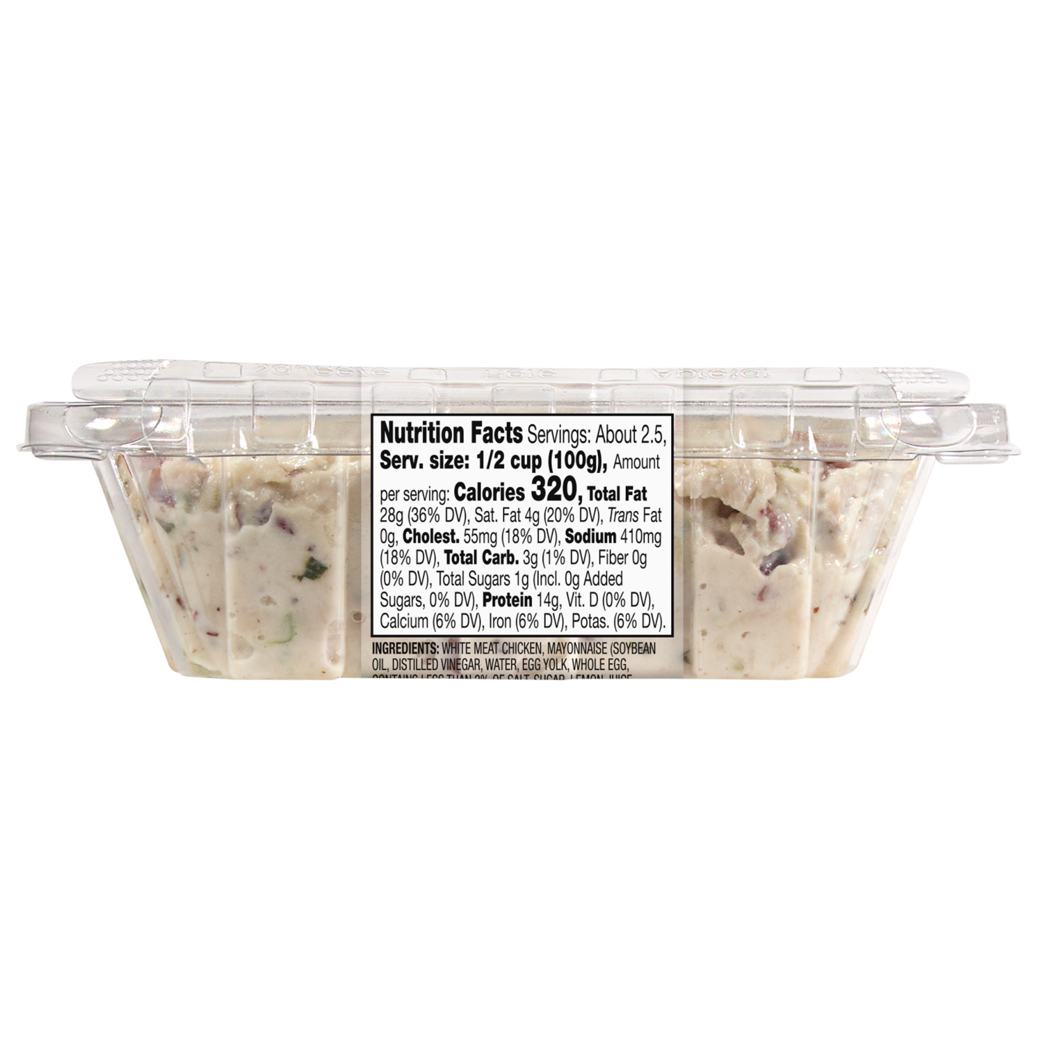 slide 3 of 5, Fresh from Meijer Tarragon and Pecan Chicken Salad, 8 oz., 8 oz