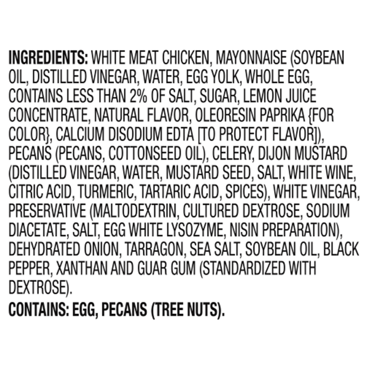 slide 5 of 5, Fresh from Meijer Tarragon and Pecan Chicken Salad, 8 oz., 8 oz