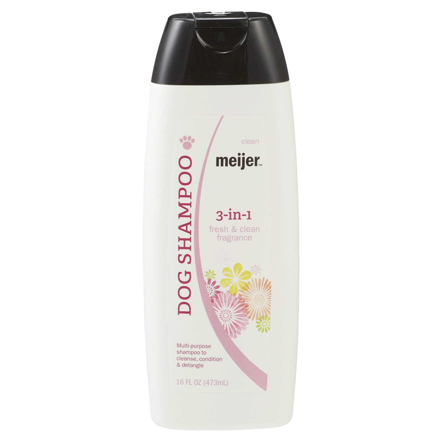 slide 1 of 5, Meijer 3 in 1 Pet Shampoo, 16 oz